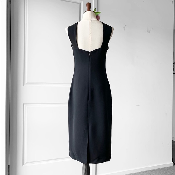 CARLA ZAMPATTI Classy Black Midi Dress - Picture 4 of 7